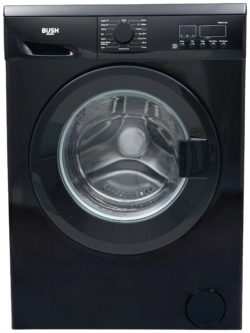 Bush - WMNS714B 7KG 1400 Spin - Washing Machine - Black